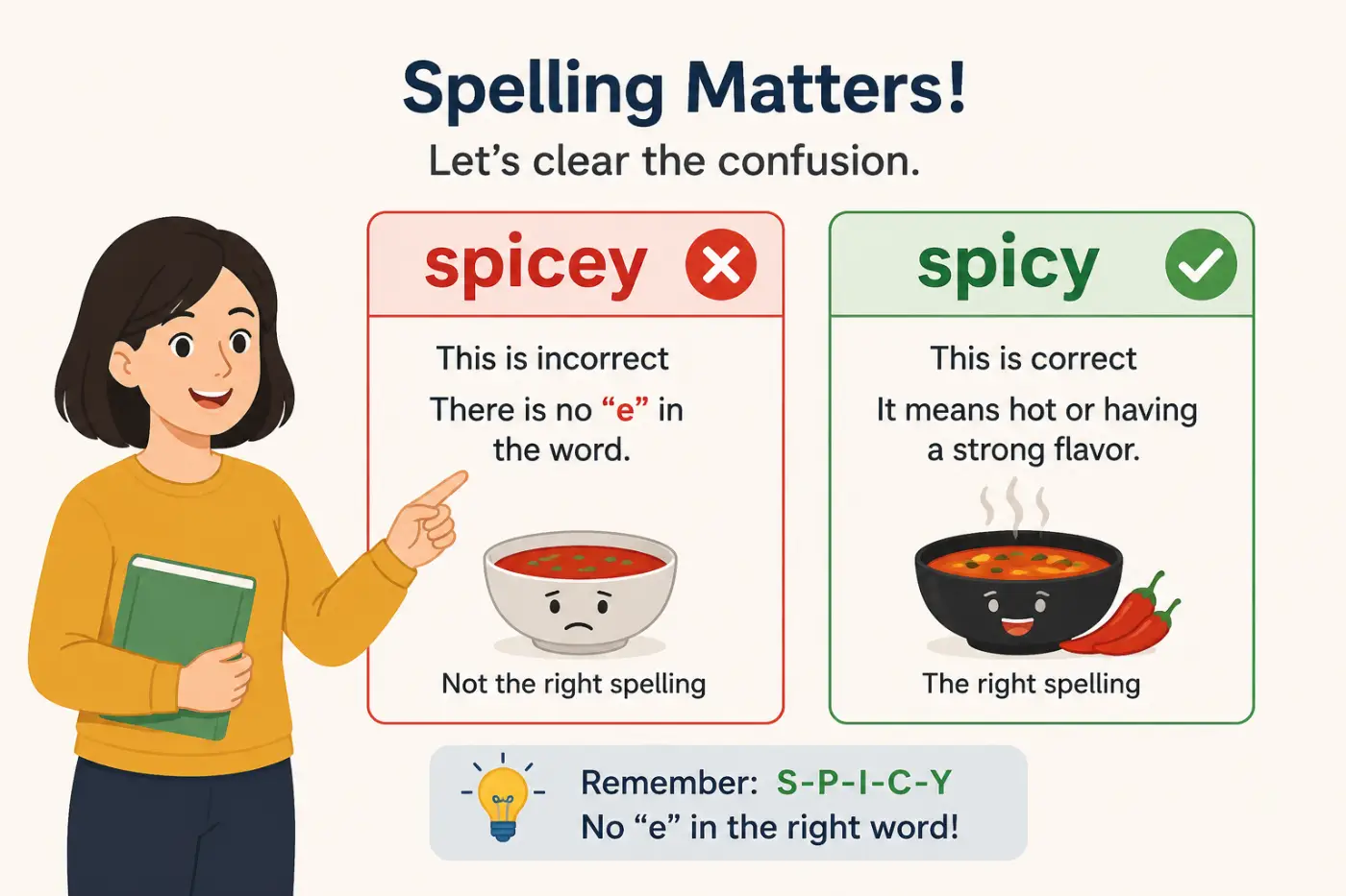 Spicey vs Spicy: Which Spelling Is Correct Guide (2026)